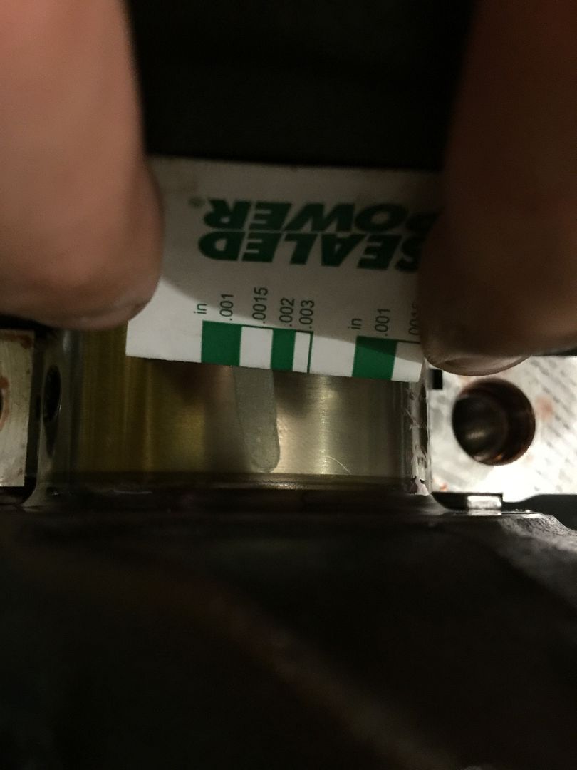 Opinions on my K24 main bearing clearances Honda / Acura K20a K24a